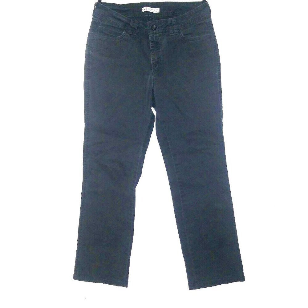 Lee Jeans blue ankle crop short Sz 8 Classic Fit Straight Stretch 30x28 chino